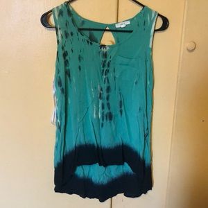 Womens green blouse
